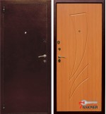 Дверь ЛЕКС 1, клен медовый